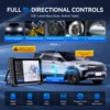 MUCAR 892BT OBD2 スキャナ CANFD&DOIP 診断ツール 生涯無料アップデート 双方向フルシステム 34 リセット ECU コーディング 64GB 6