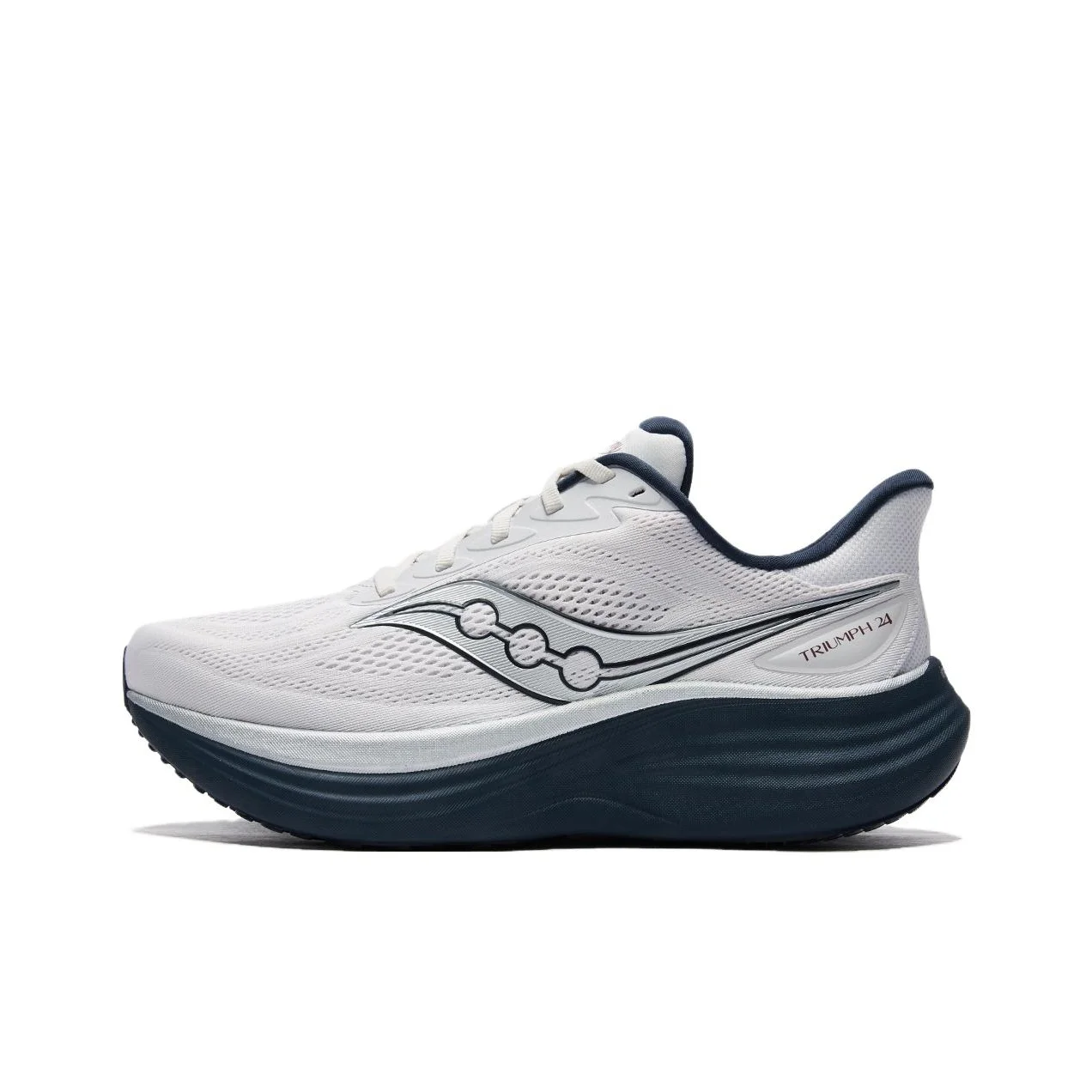 Saucony Triumph 24 Running Shoes Unisex Silver Gray S102135-1001