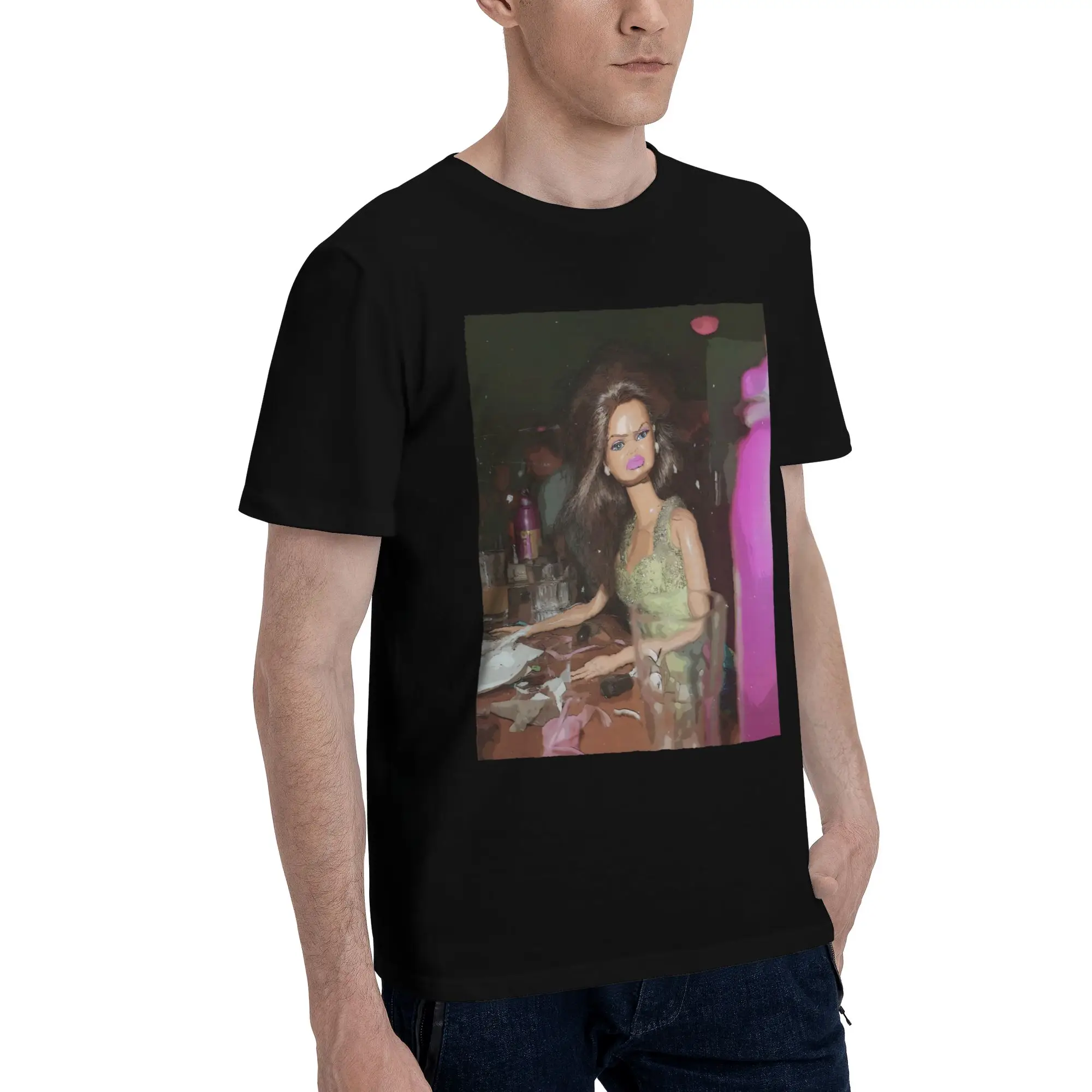 Disgusted Face Meme Doll Babe Outfit Unisex T Shirt Cotton Tee Fashion  Tops T-shirt