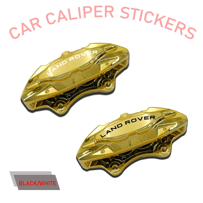 6Pcs Heat Resistance Caliper Decals Wheel Decor Caliper Stickers For Land Rover Range Rover Evoque Vogue Vlear Discovery Sport - view 4