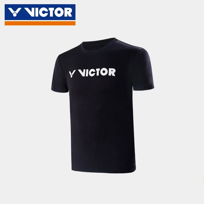 VICTOR Badminton Uniform Training Unisex Sports Short-sleeved T-shirt Luxury Brand T-shirt Tops Quick-drying Breathable T-40050