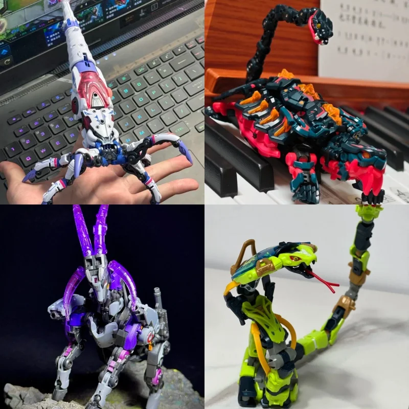 ビーストボックスシリーズ：ローラーコースター、スネーク、玄武、バイオレット、ボルテックス、ゴート、変形玩具モデル、中国製、メカ風のおしゃれなプレイギフト