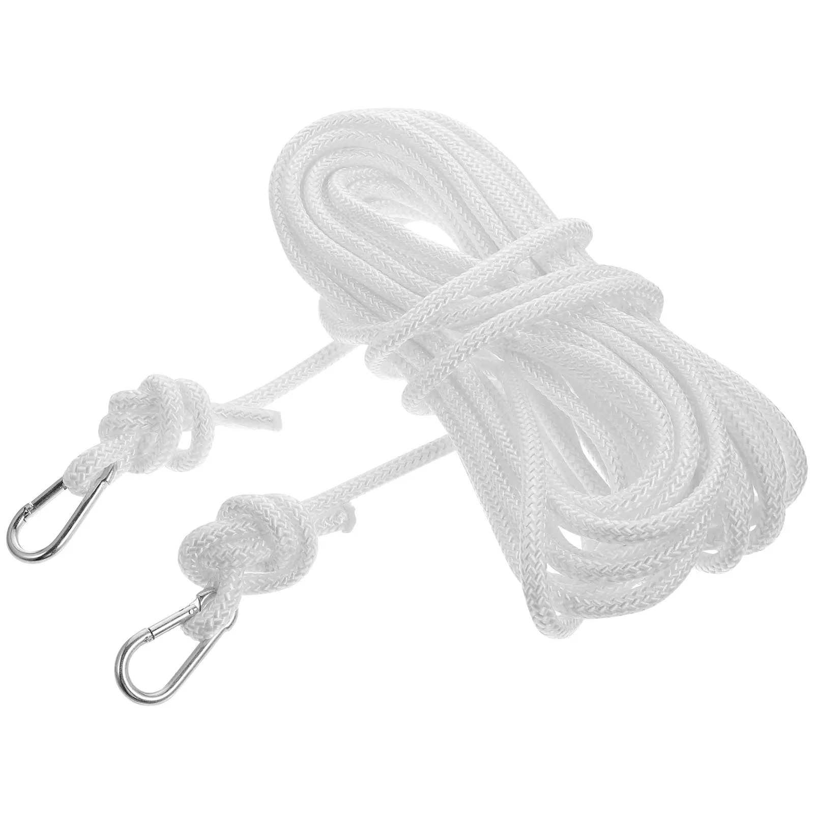 

1Pcs Home Nylon Woven Clothesline White Outdoor Drying Rope Camping Hanging Rope Portable Home Clothesline