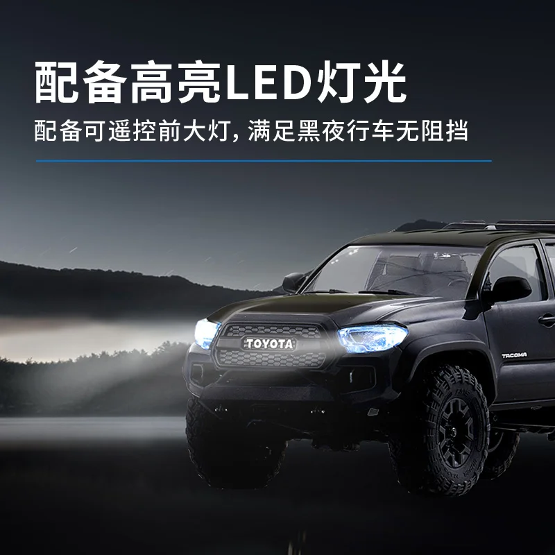 FMS محاكاة جديدة صغيرة الحجم 1/24 سيارة تسلق بجهاز تحكم عن بعد Rc مركبة للطرق الوعرة #4