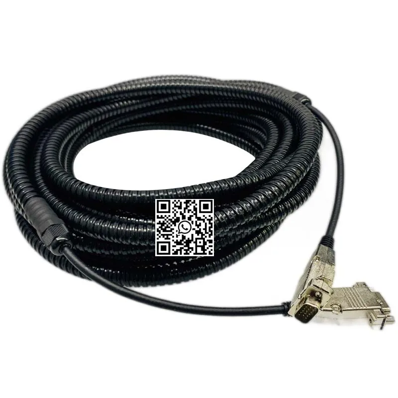 Elevator HEIDENHAIN ERN1387 ECN1313 ECN413 encoder cable 7 meter with flexible metal tubing