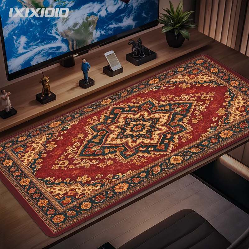 Persian Carpet Mouse Pad Gamer XL Custom Computer New HD Mousepad XXL MousePads Carpet Office Soft Laptop Table Mat Mouse Mats