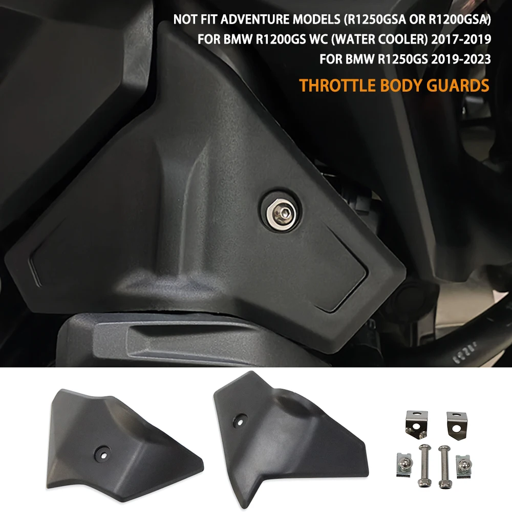 Motorcycle Accessories Throttle Body Guards Cover Protection For BMW R1200GS R1250GS 2017 2018 2019 2020-2023