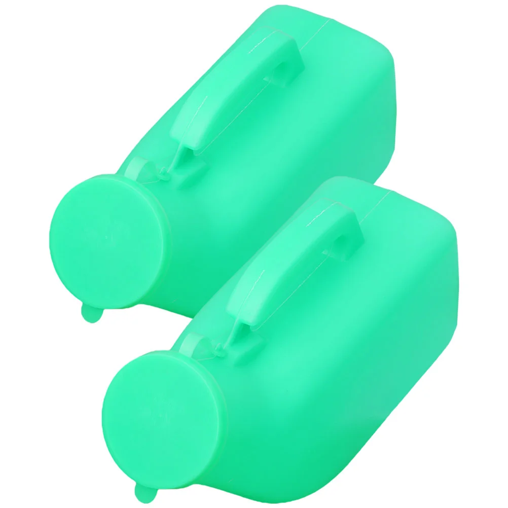 

2 Pcs Urinal for Men Pee Bottles Daily Use Urine Container Portable Potty Adults Elderly Travel