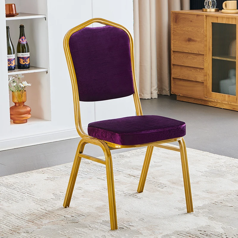 Bulk Throne Hotel Chairs Banqueting Single Wedding Church Dining Event Hotel Chairs Cheap Silla Dorada Living Room Furniture image 4