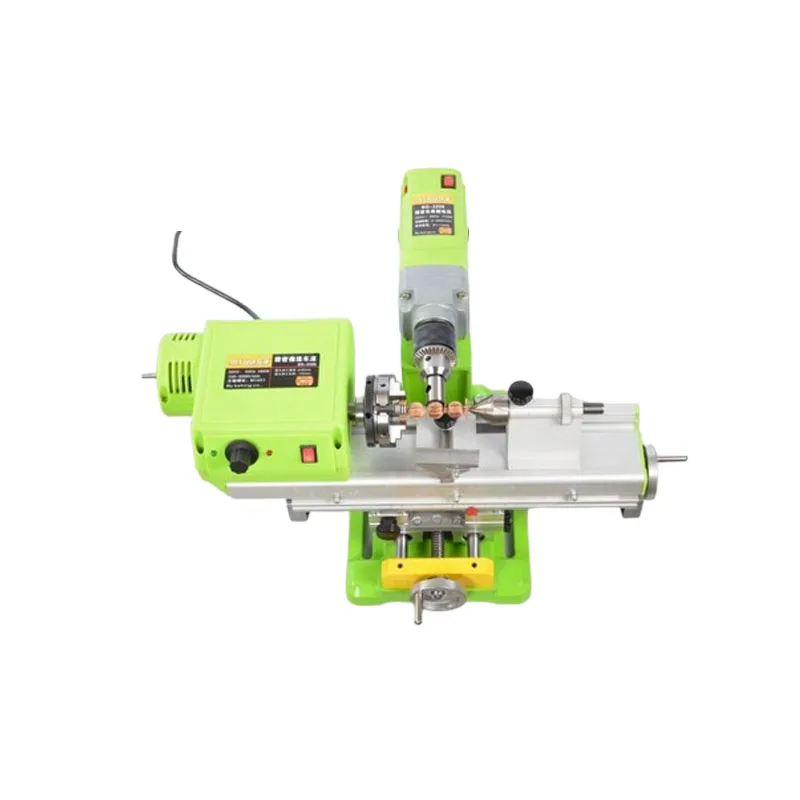 

220V Small DIY Woodworking Mini Lathe Bench Drill Multi-Function Buddha Beads Machine High-Precision Metal Processing Hand Strin