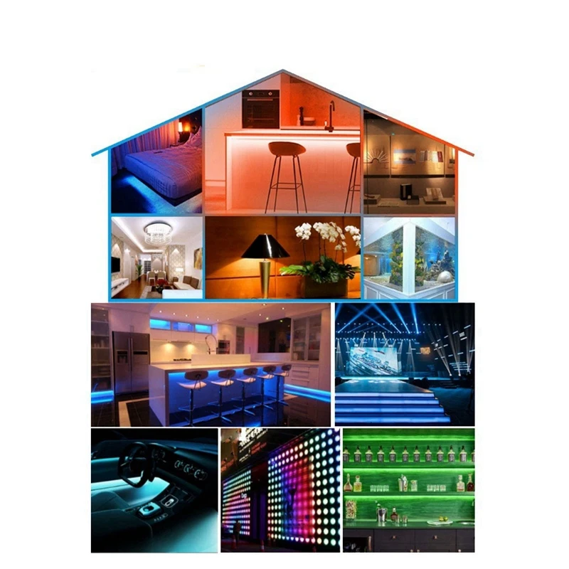 AB09-And-SP636E SPI وحدة تحكم أحادية اللون DC5-24V تدعم جهاز التحكم عن بعد باللمس 2.4G