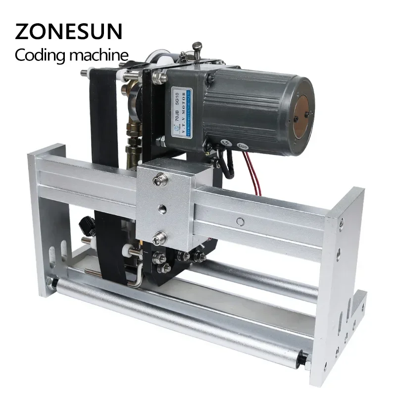 ZONESUN Expiry Date Ribbon Coding Label Printer Hot Ribbon Coder For LT-50 Labeling Machine