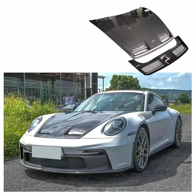 

STLF For Porsches Carrera 911 992 Upgrade GT3 Carbon Hood 992 GT3 Carbon Body Kit Rear Spoiler