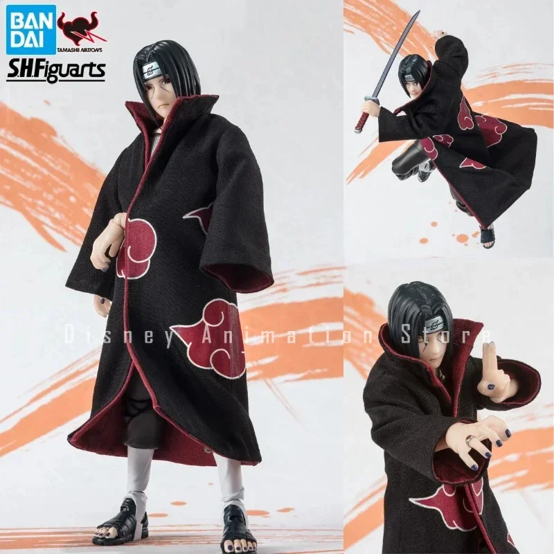 

In Stock 100% Original Bandai Naruto SHF S.H.Figuarts Uchiha Itachi NARUTOP99 Edition PVC Action Figure Boxed Collectible Model