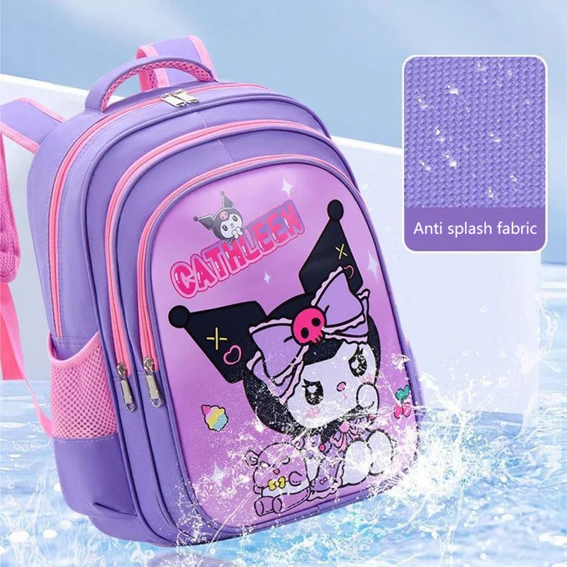 Cute Kuromi Melody Astronaut Schoolbag Student Kindergarten Backpack Large Capacity Schoolbag Cartoon Fashion Shoulder Bag