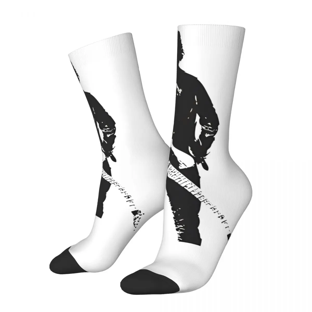 Bruces Springsteen 2024 World Tour Socks Novelty Stockings Autumn Non Slip Men Socks High Quality Design Outdoor Socks