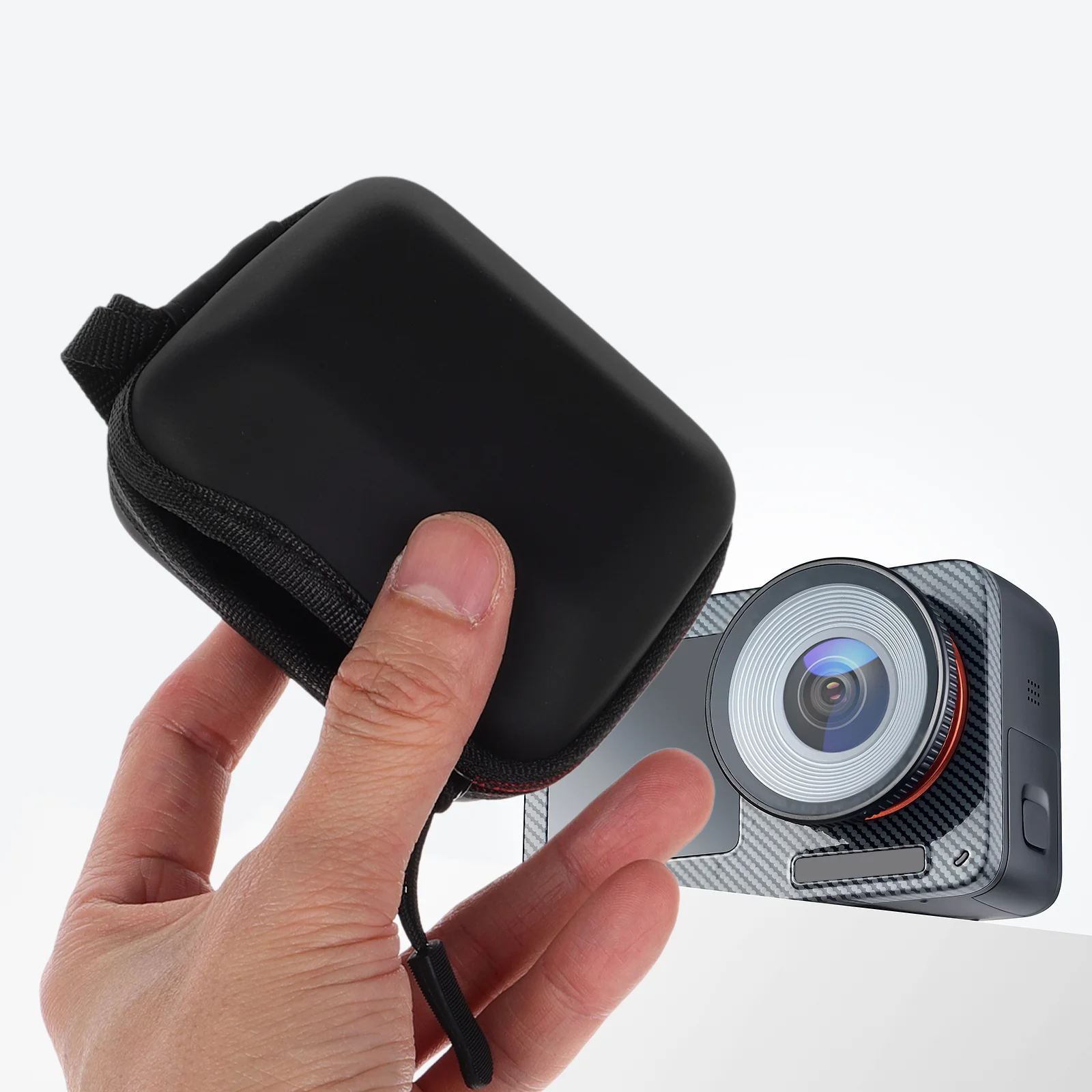 

1pcs Action Camera Bag Compact Shock Absorbing Mini Case For 11 10 Holder Cable Organizer Travel Storage Satchel