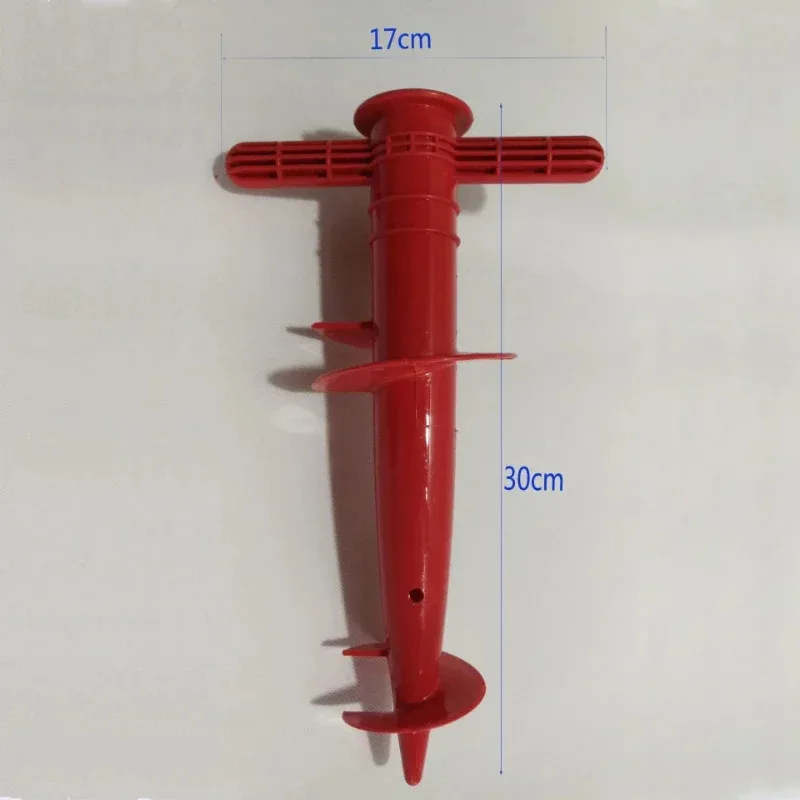 1PC Adjustable Plastic Umbrella Base Anchor Stand Spike Auger Durable Sand Ground Fixing Tool