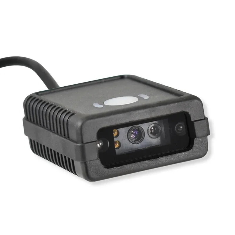 Rakinda Fixed Mount 1D 2D Barcode Scanner Module CMOS with RS232/USB Interface