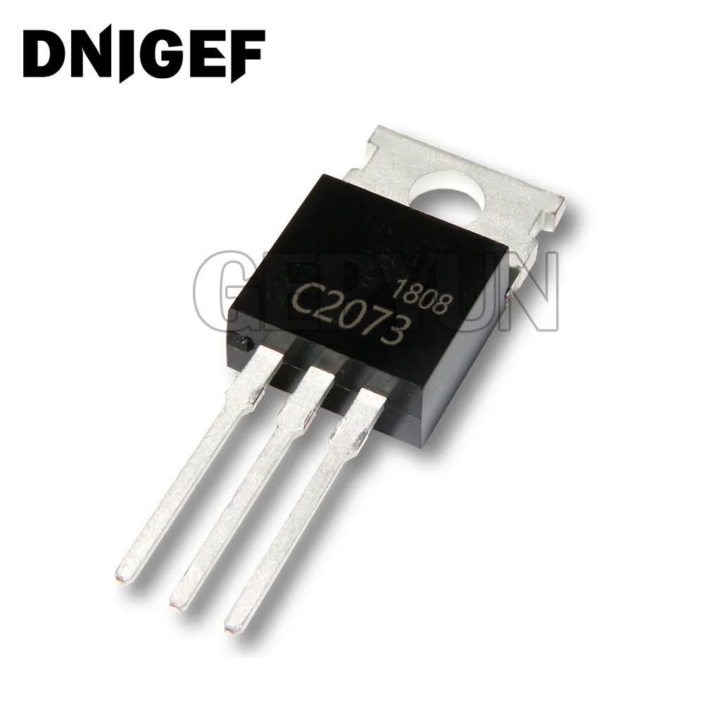 10pcs 2SC2073 TO220 C2073 TO-220 TO-22 KSC2073 1.5A 150V power triode