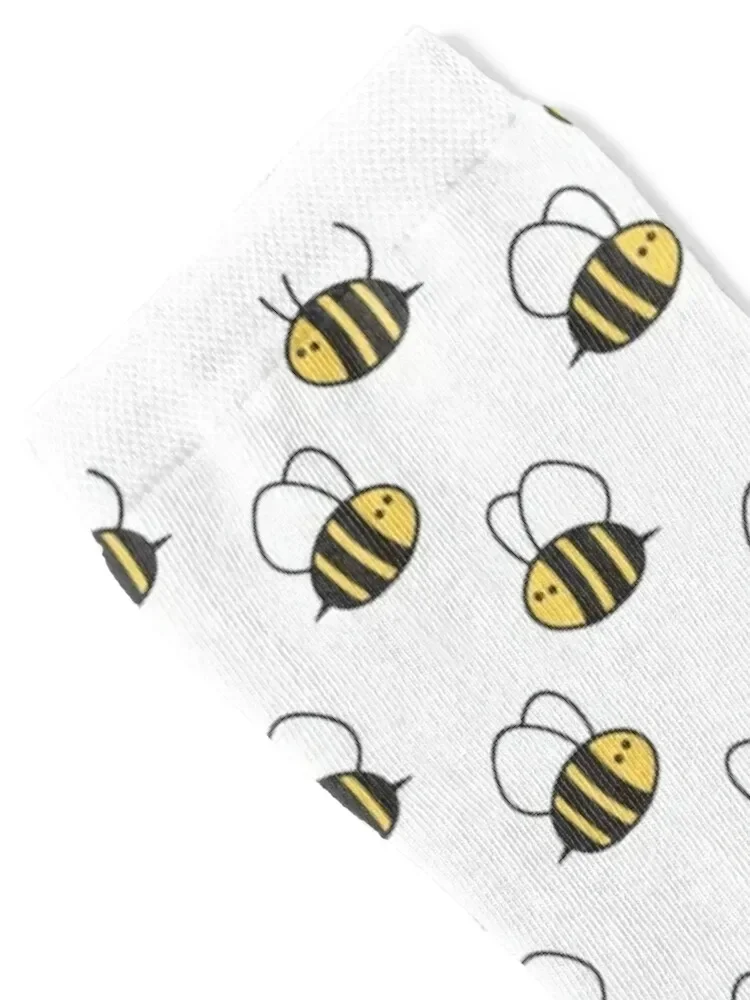 bee pattern Socks Soccer Rugby essential fashionable Luxury Woman Socks Men's