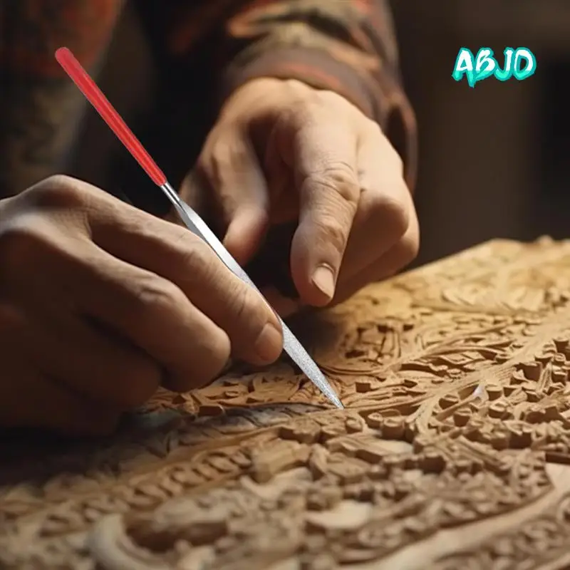 

Набор напильников для ювелирных изделий ABJO, 20X, набор маленьких напильников, ручной инструмент для шлифовки, полировки и гравировки, принадлежности для рукоделия для ювелирных изделий