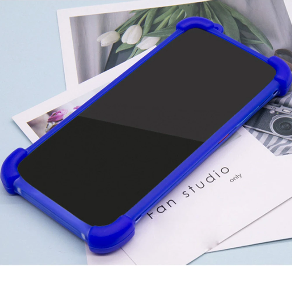 For Tecno Pova Neo 2 3 4 Spark 8C 10C 10 9 9T Go Phantom X2 X Camon 15 18 P Case Universal Silicone Elastic Bumper Phone Cover