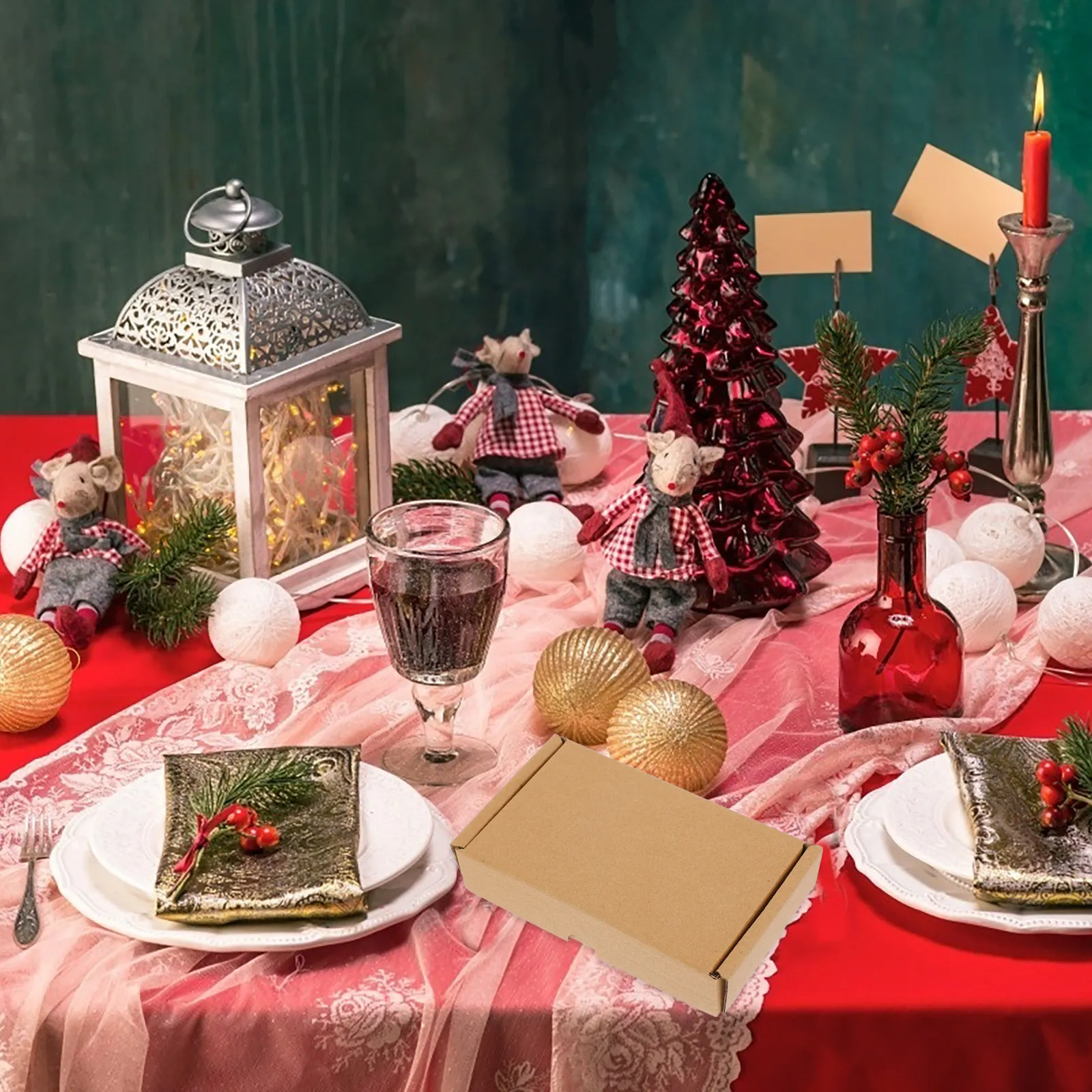 

15Pcs Foldable Corrugated Moving Boxes Eco Friendly Recyclable Anti Static Lightweight Storage Shipping Packaging Boxes