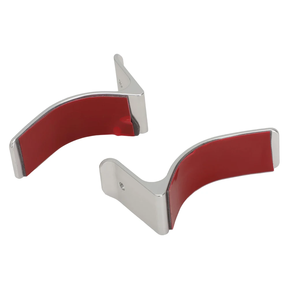 2er-Set schwarze/silberne Sicherheitsgurt-Verlängerungsadapter für BMW 3er E92 2005-2013 – Detail 3