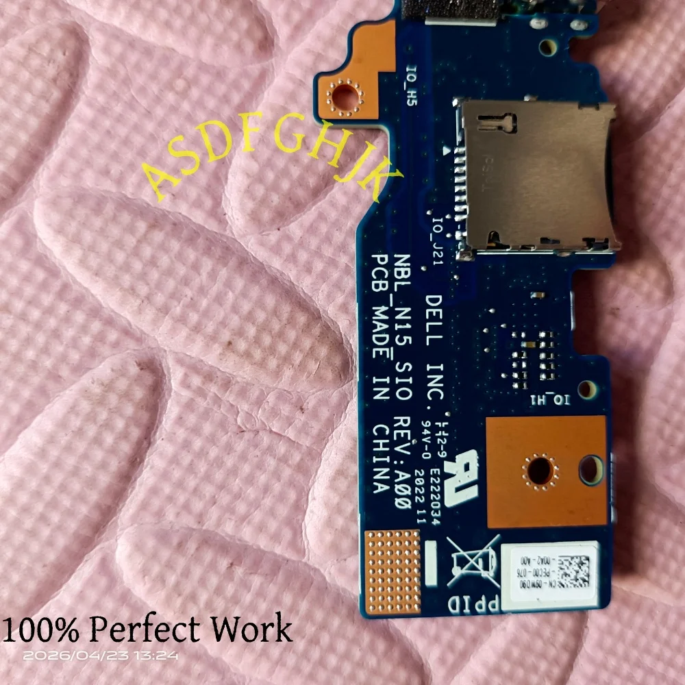 For DELL Inspiron 15 7590 7591 Vostro 7590 USB Audio Board with Cable CN-09WD90 9WD90 Tested Fast Ship