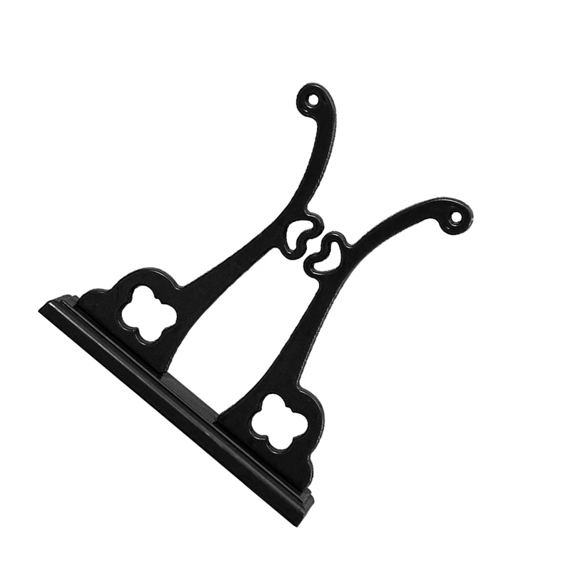 Vintage Rodada Mão Fan Holder, Display Stand, antigo Handheld Folding Fan Bracket, Base destacável, Desktop Paper Fanrack, durável B