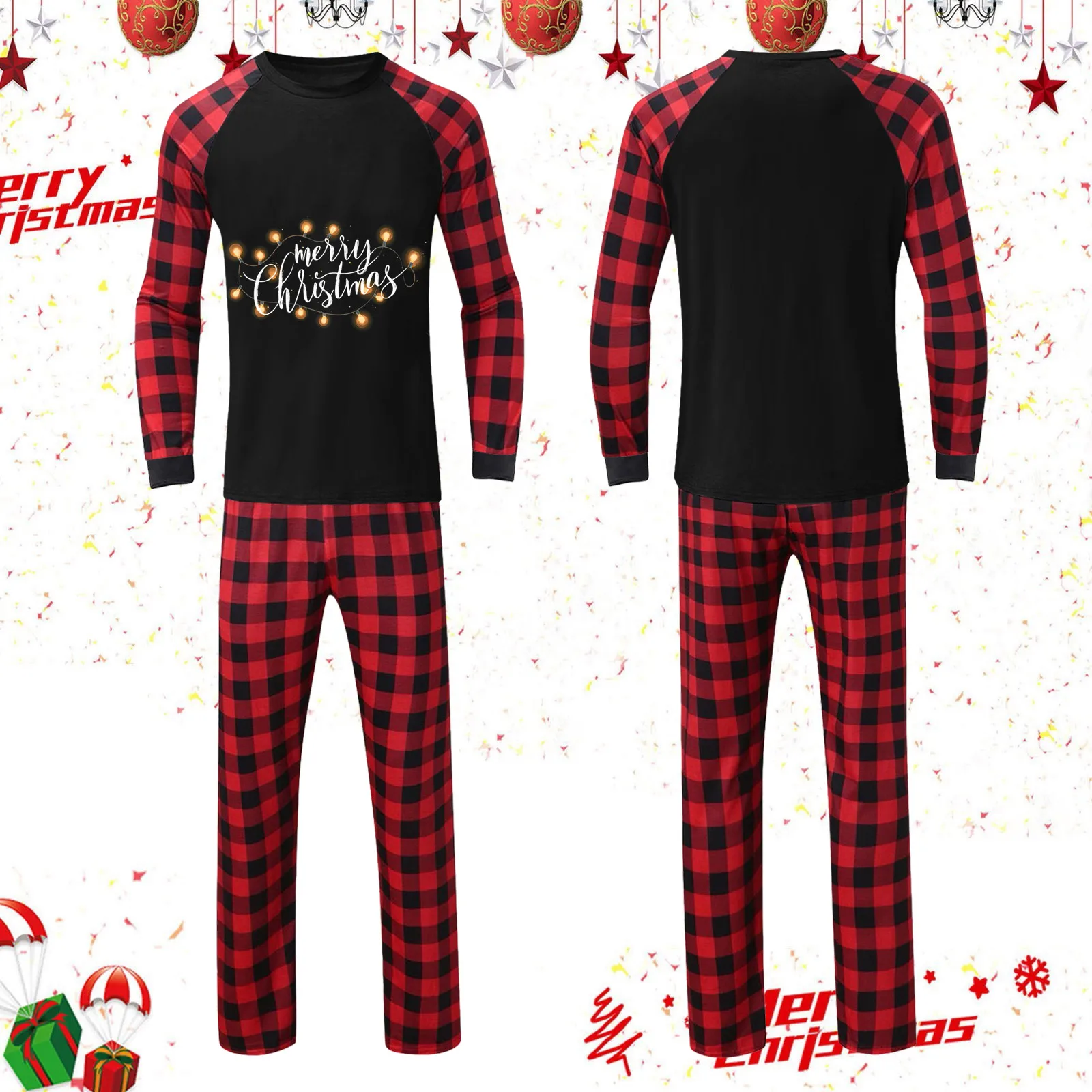 

Christmas Pyjamas Family Set Pyjamas Christmas Partner Women Men Children Christmas Pyjamas Boys Girls Family Matching Pajamas
