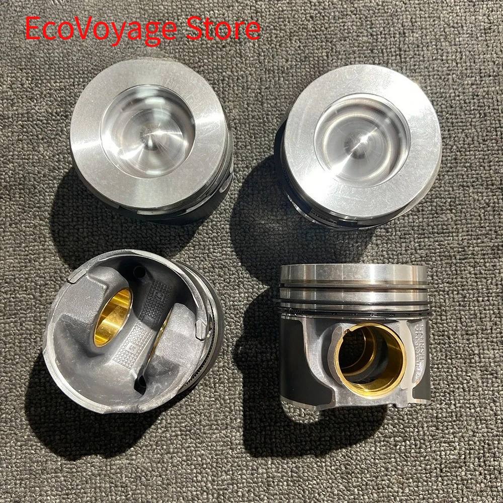 Untuk Mesin Jaguar Land Rover Piston dengan Ring 4 Buah 2.0L I4 Diesel AJ20D 204DTA Tenaga Tinggi 245 hp/500 Nm