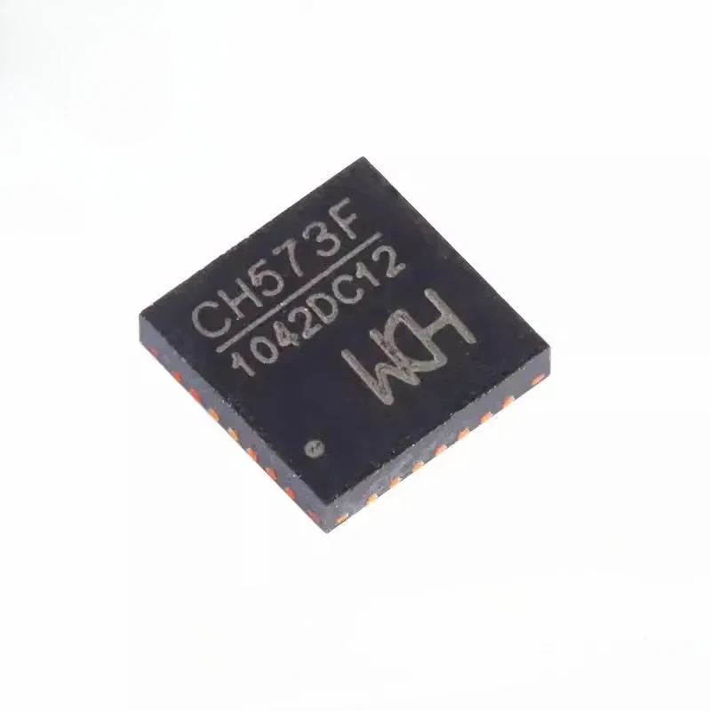 5 stücke CH573F QFN-28 CH573 Bluetooth-kompatibel BLE Drahtlose Kommunikation IC Integrierte 32-bit RISC Mikrocontroller Chip neue