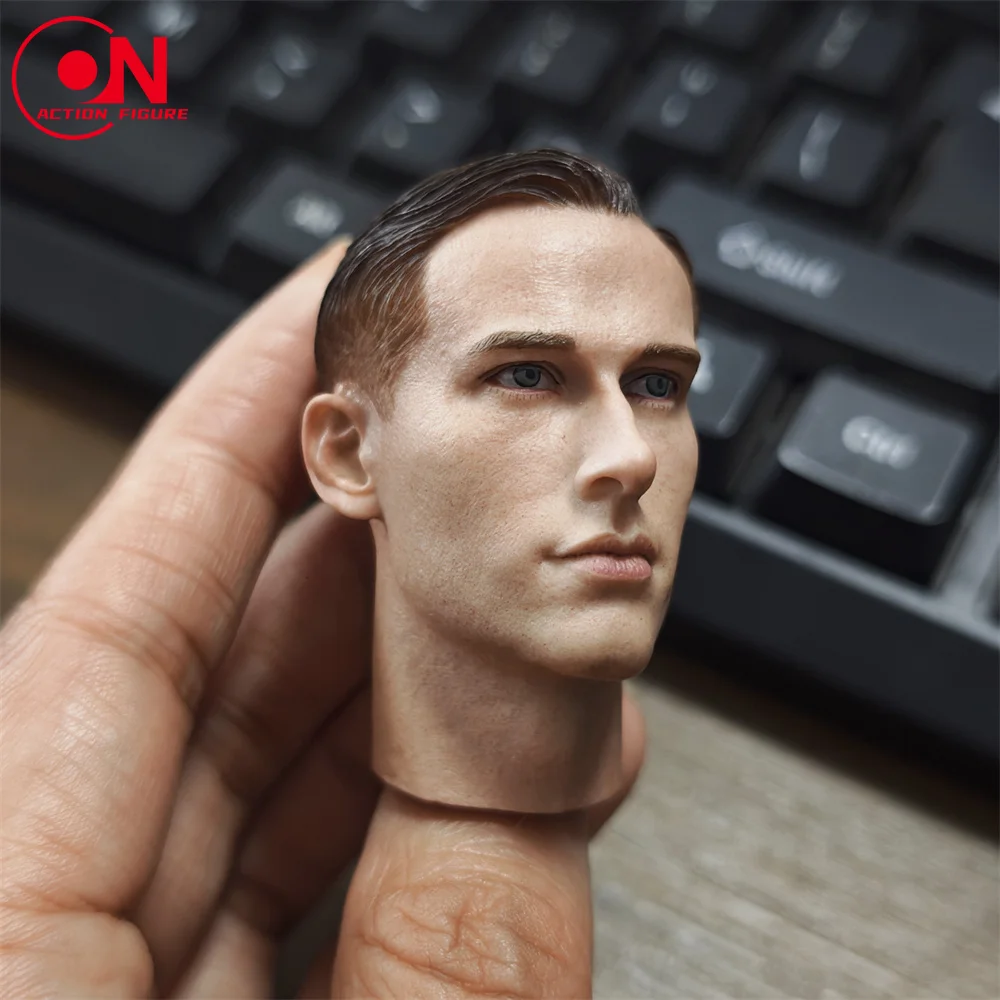 1/6 スケールドイツ名誉警備隊アーロンヘッドスカルプト彫刻モデルフィット 12 インチ男性兵士アクションフィギュアボディ人形
