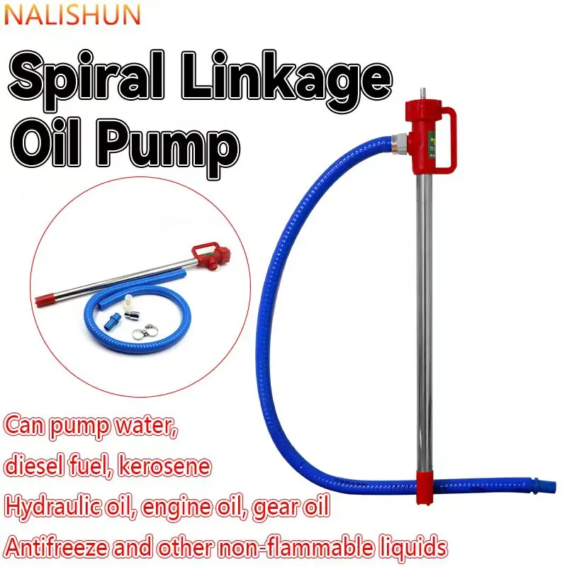 Helical Progressive Cavity Pump Upgraded Screw Pumping Shaft with NBR Rubber and Steel Wire Braid Safe for Non-Flammable Liquids