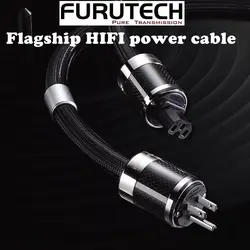 Made in Japan oryginalny FURUTECH Alpha PS-950-OCC flagowy HI-END zasilacz prądu przemiennego Blasifier kabel zasilający HiFi FI-50 wtyczka z włókna węglowego