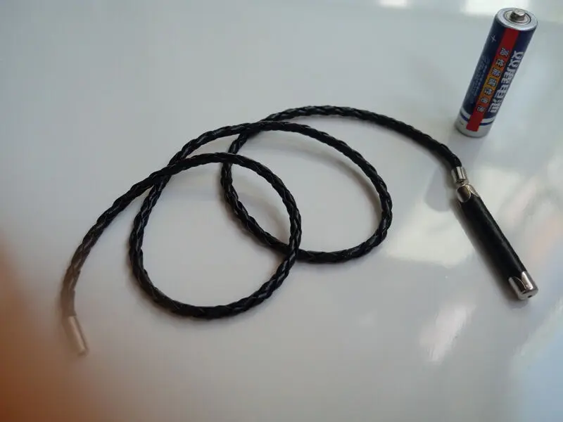 Custom DIY 1/6th Black PU Leather Whip For 12\