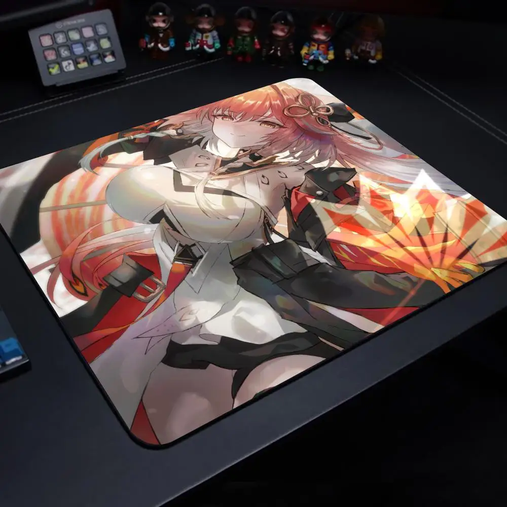 Wuthering Waves Changli Mouse Pad Mousepad Small Office Computer Desk Mat Table Keyboard Big Mouse Pad Laptop Cushion