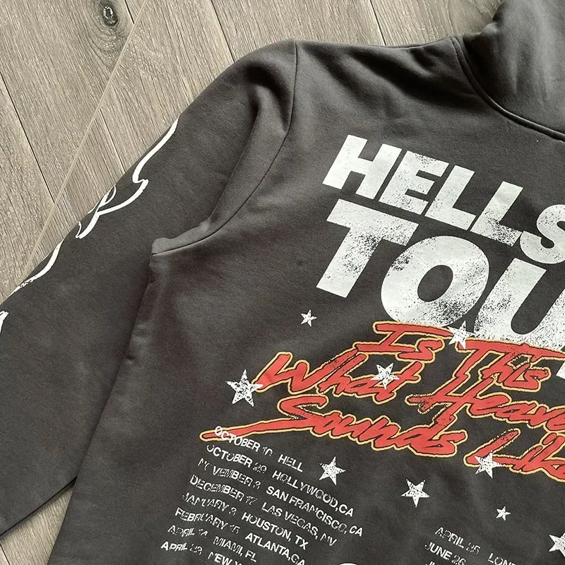 Hellstar Capsule 9  Casual sports hoodies for men and women