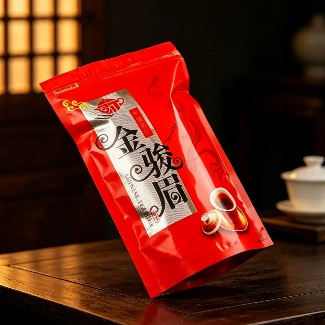 250g Chinese Jinjunmei Tea Set Vacuum Plastic Bags Jin jun mei Black Tea TieGuanYin Bags Compression No Packing Bag