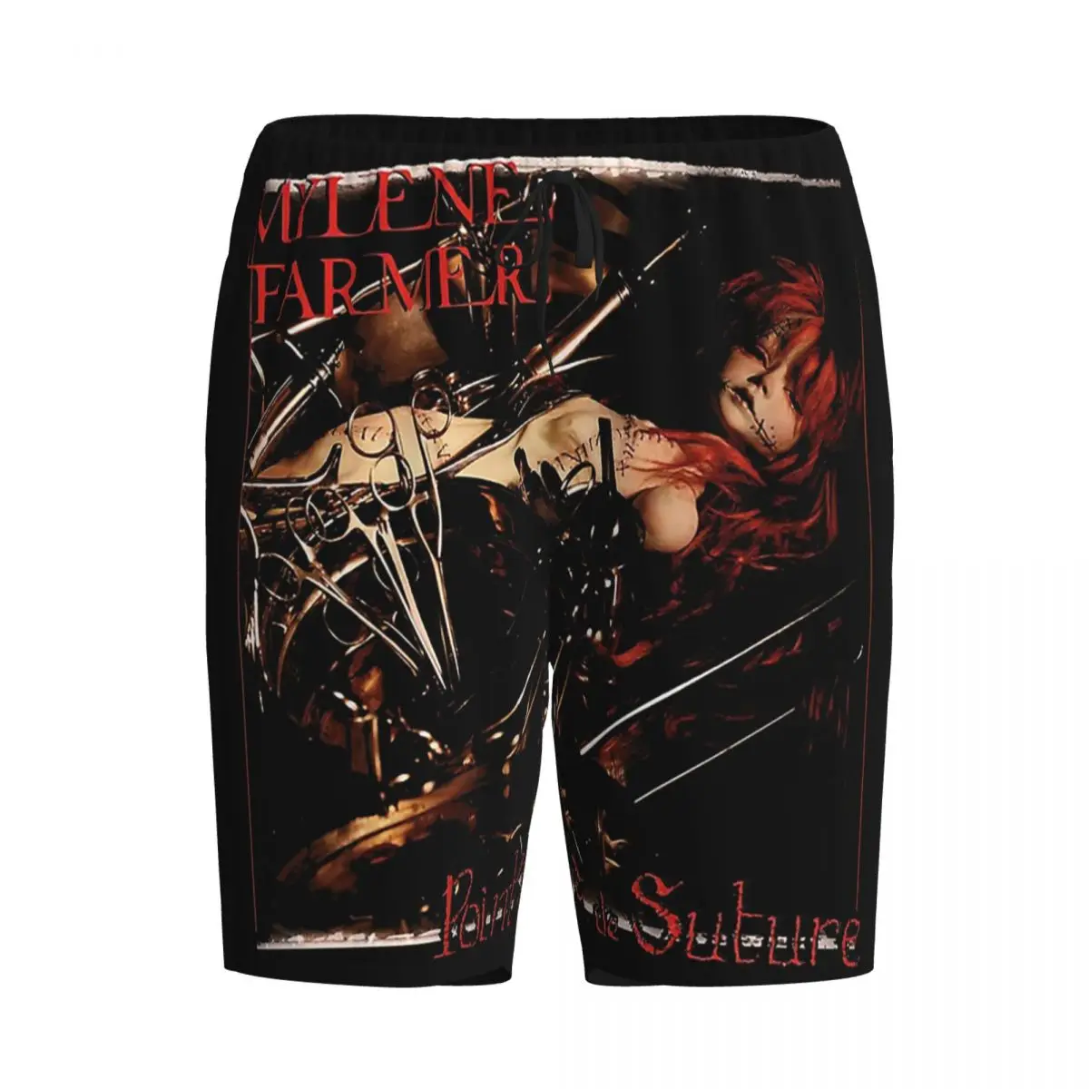 

Шорты Custom Mylene Farmer Jeanne, мужские пижамные штаны, брюки для сна, домашняя одежда, нижняя часть пижамы