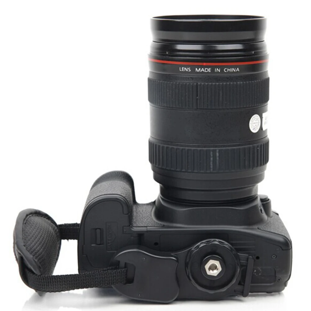 

Dslr Camera Hand Strap Grip Black Nylon Cushioned Stabilizer Fits Video Cameras Fits Tripod Mount