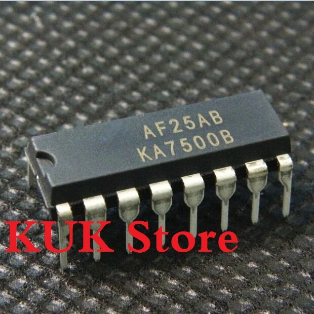 Real 100% original novo ka7500b dip16 10 pces 50 50 pces
