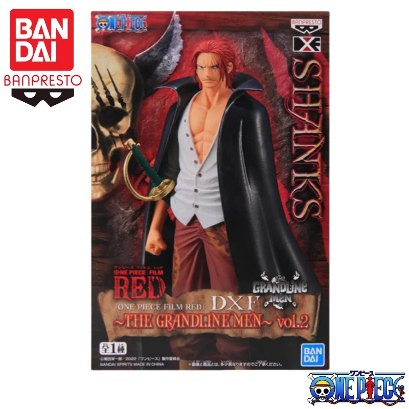 

In Stock Bandai Original One Piece Banpresto Shanks 100% Genuine Anime Merchandise Action Figure Figurine Ornaments Model Statue