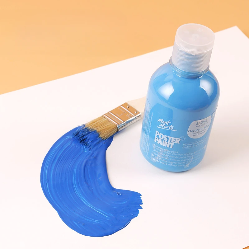 250ML Washable Kids Tempera Paint Set, Non-Toxic & Vibrant Colors, Perfect for DIY Finger Painting & Creative Art Projects