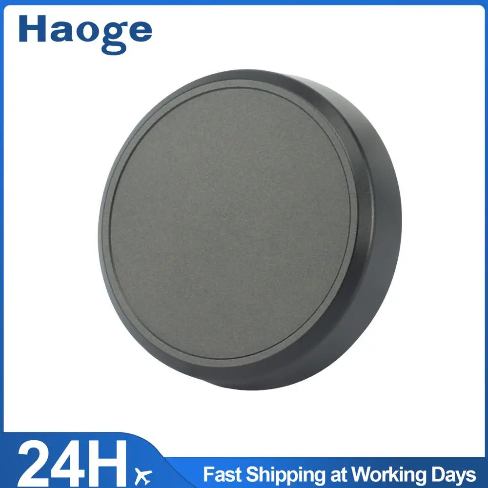 

Металлическая крышка объектива Haoge Cap-X54B для камеры Fujifilm Fuji X100VI X100V, серебристая, совместимая с блендой для объектива Haoge LH-X54B