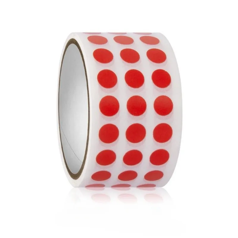 Colorful Dot-shaped Color-coded Stickers Self-adhesive Labels Classification Marks Self-adhesive Paper Rolls