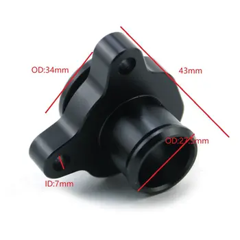 適用於BMW 335i N52 N53 N54 330i 的鋁製賽車零件 11537544638 11537541992 引擎零件的 1 個水管接頭替換件 6 最佳銷售 BMW335i N54 - №4