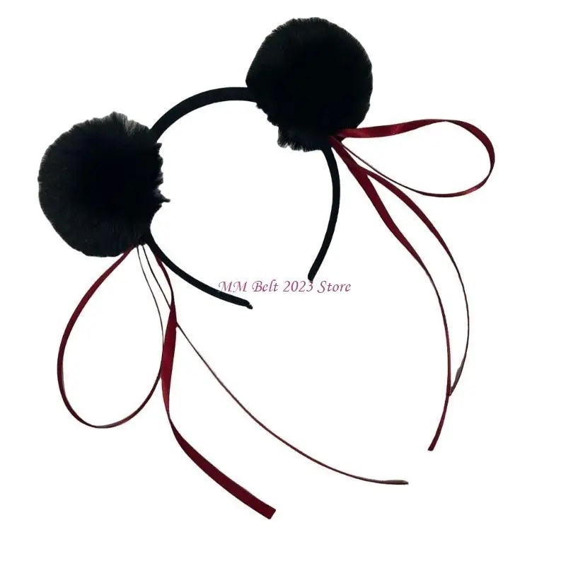 49ME Diadema Anime Chino Personaje Anime para Disfraz Cosplay película, aro Peinado para moños cómodos para